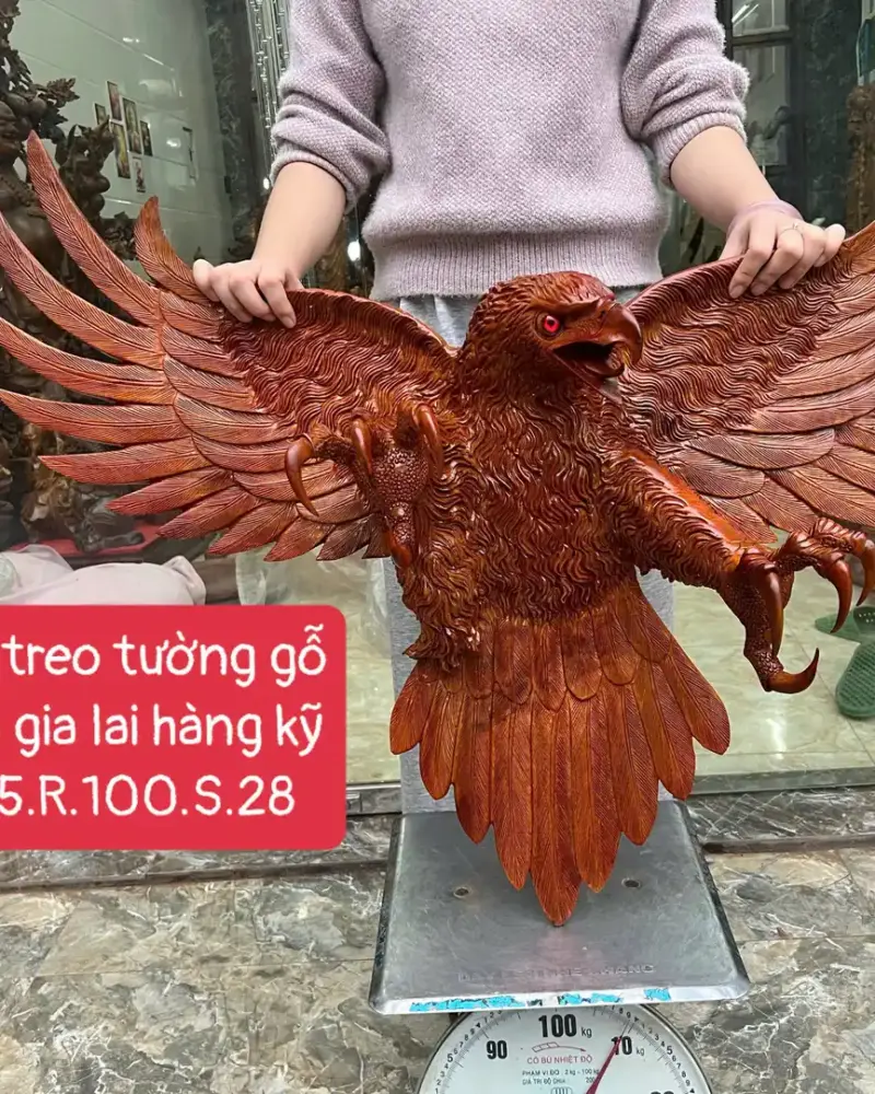 ai-bang-treo-G5795-1 Tượng Đại Bàng Treo Tường Gỗ Hương Ta Gia Lai Hàng Kỹ Nét G5795