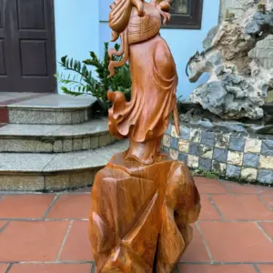 at-ma-giao-hoa-go-huong-ta-G5366-1 Tượng Đạt Ma Giáo Hoá Gỗ Hương Ta Liền Khối G5366