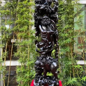 at-ma-hang-G5367-1 Tượng Đạt Ma Hàng Long Phục Lân Hàng Kỹ Gỗ Mun Hoa Liền Khối G5367