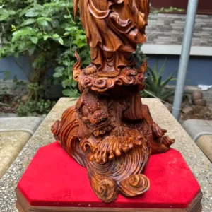 at-ma-hang-long-phuc-nghe-go-sua-bac-G5897-2 Tượng Đạt Ma Hàng Long Phục Nghê Gỗ Sưa Bắc Đỏ Liền Khối Hàng Kỹ Nét G5897