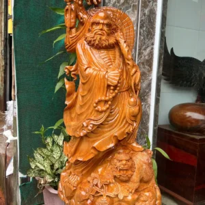 at-ma-su-G5898-2 Tượng Đạt Ma Sư Tổ Gỗ Ngọc Am Thơm Nức Hàng Kỹ Nét Liền Khối G5898