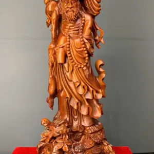 at-ma-su-to-go-huong-ta-G5456-1 Tượng Đạt Ma Sư Tổ Gỗ Hương Ta Liền Khối G5456