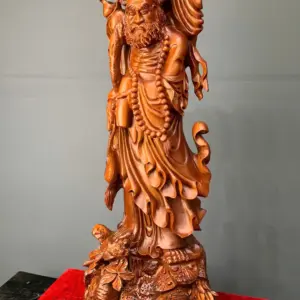 at-ma-su-to-go-huong-ta-G5456-3 Tượng Đạt Ma Sư Tổ Gỗ Hương Ta Liền Khối G5456