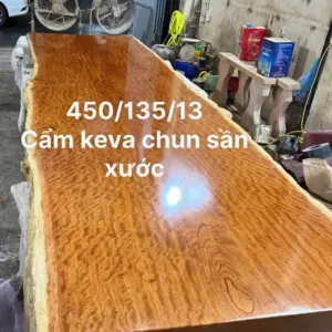 ban-nguyen-tam-go-cam-keva-G5490-1 Bàn Nguyên Tấm Gỗ Cẩm Keva Chun Sần G5490