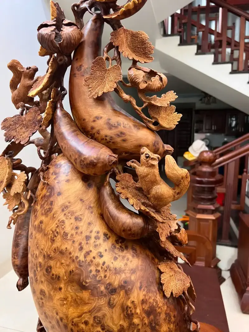 Bầu Bí Sóc Nu Ngọc Hàng Đục Kỹ Kênh Tơi Sắc Nét G5747