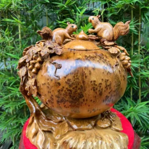 binh-phu-quy-G5926-1 Bình Phú Quý Nho Sóc Gỗ Nu Ngọc Am Thơm Liền Khối G5926