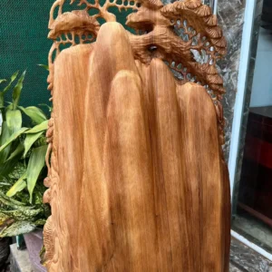 binh-tung-bon-G6276-5 Bình Tùng Bon Sai Gỗ Ngọc Am Thơm Nức Hàng Kỹ Nét Liền Khối G6276
