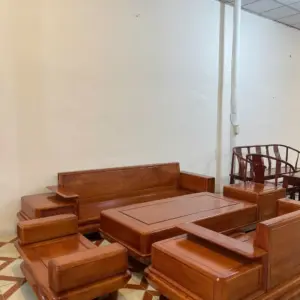 bo-sofa-chan-G5550-1 Bộ Sofa Chân Thuyền Gỗ Hương Đá G5550