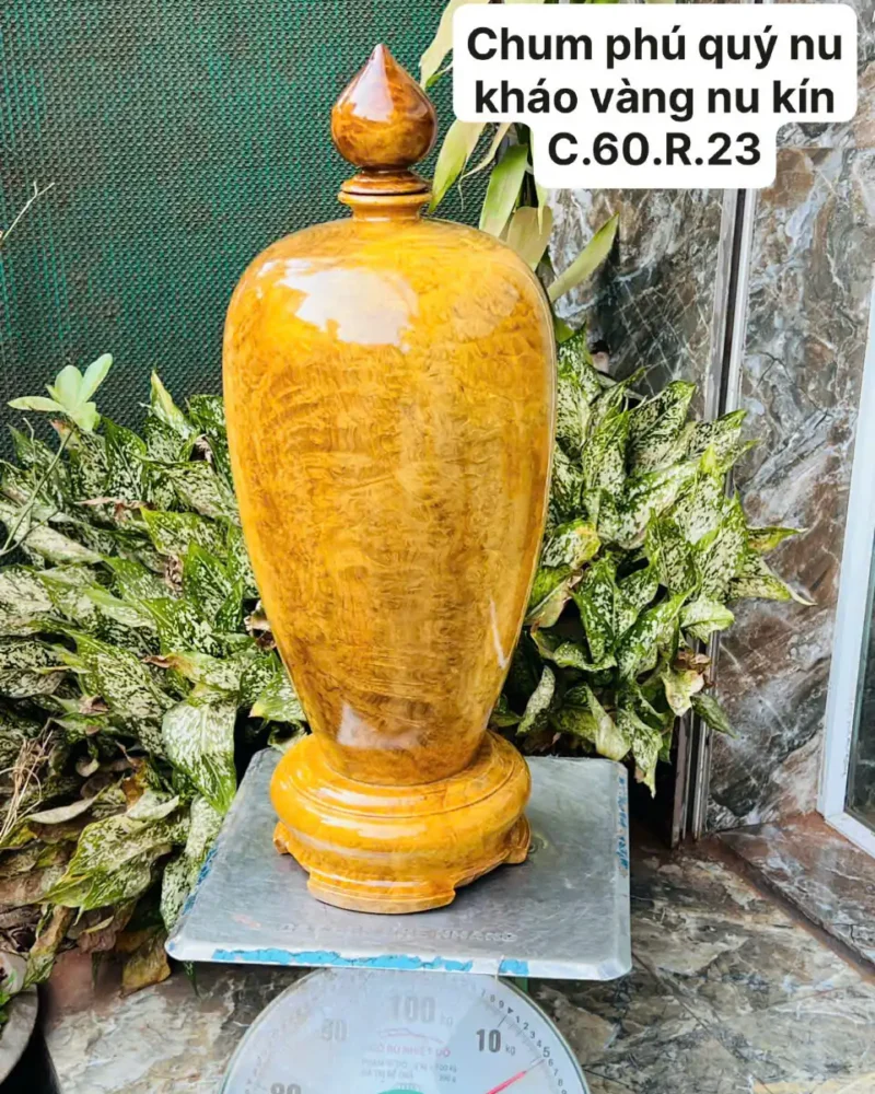 chum-phu-quy-G5928-1 Tượng Chum Phú Quý Nu Kháo Vàng Nu Kín Liền Khối G5928