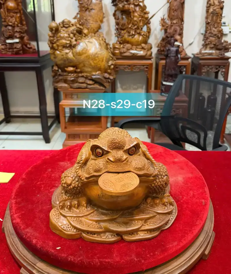 coc-ngoc-am-G5286-1 Tượng Cóc Ngọc Am Liền Khối G5286