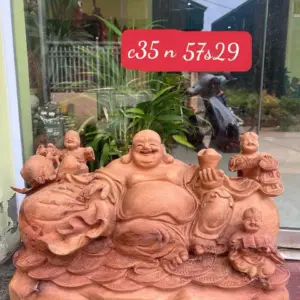 cu-di-lac-G5630-1 Tượng Cụ Di Lặc Hương Ta Liền Khối Lạc Đẹp G5630