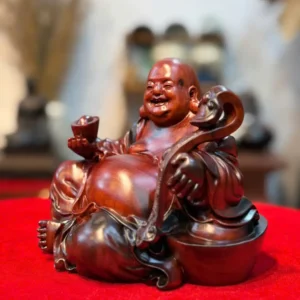 cu-di-lac-ngoi-dc-che-tac-tren_890dbe7b Tượng Cụ Di Lặc Ngồi Được Chế Tác Trên Chất Gỗ Trắc G5905