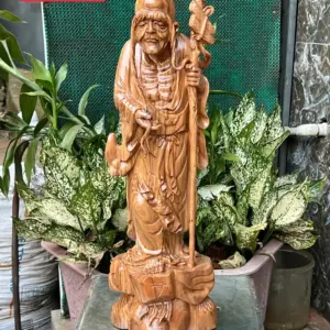 cu-truong-my-G5672-1 Tượng Cụ Trường My Gỗ Cẩm G5672