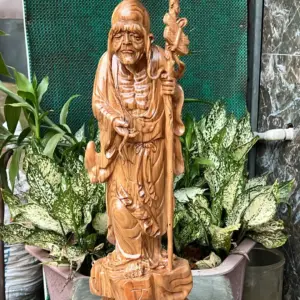 cu-truong-my-G5672-2 Tượng Cụ Trường My Gỗ Cẩm G5672