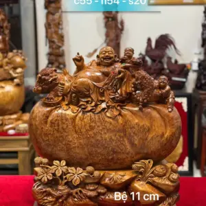 di-lac-ngoi-G5303-1 Tượng Di Lặc Ngồi Bao Tiền Nu Ngọc Am Đẹp Liền Khối G5303