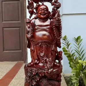 di-lac-tam-phuc-thuan-nghe-han_7b6cbd93 Tượng Di Lặc Tam Phúc Thuần Nghê Hàng Kỹ Đẹp Trạm Tay Sắc Nét Gỗ Tử Đàn Liền Khối G5312
