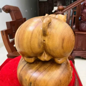 heo-nam-bao-G6269-6 Tượng Heo Nằm Bao Tiền Ngọc Am Chất Nặng Thơm Liền Khối G6269
