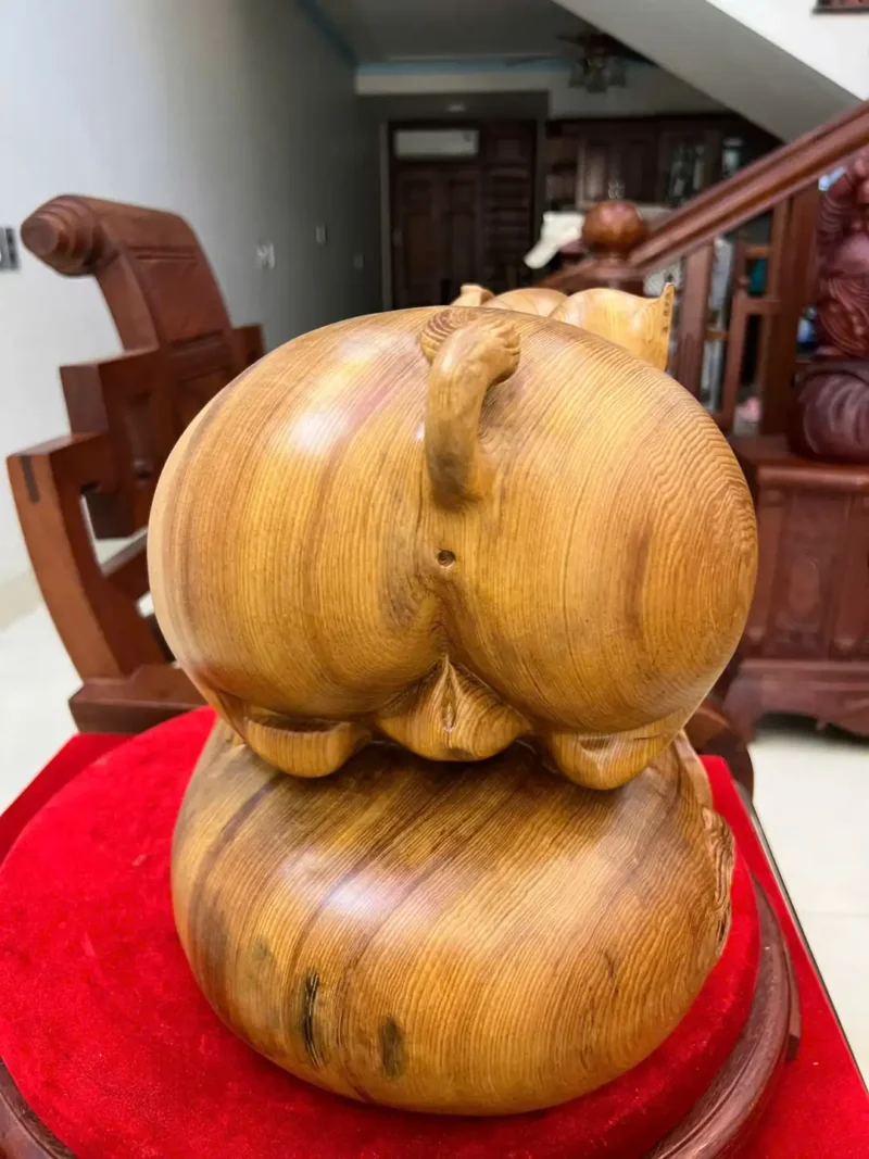 heo-nam-bao-G6269-6 Tượng Heo Nằm Bao Tiền Ngọc Am Chất Nặng Thơm Liền Khối G6269