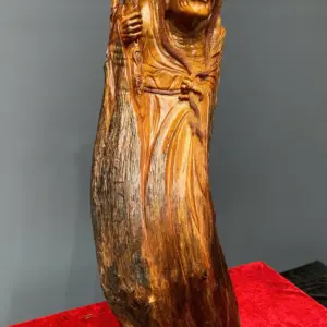 la-han-truong-mi-go-huong-ta-G5423-4 Tượng La Hán Trường Mi Gỗ Hương Ta Liền Khối G5423