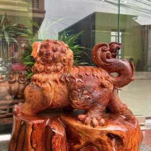 nghe-tai-loc-G6093-1 Tượng Nghê Tài Lộc Cẩm Hàng Đục Kỹ Sắc Nét Tặng Kèm Kỷ G6093