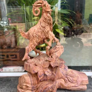 nhat-duong-G5879-2 Tượng Nhất Dương Gỗ Sưa Hàng Đục Kỹ Sắc Nét G5879