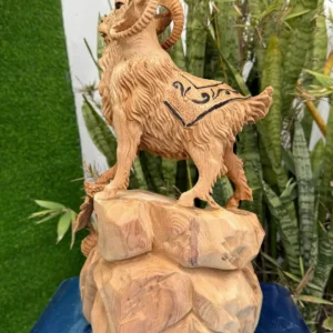 nhat-duong-go-ngoc-am-G5957-4 Tượng Nhất Dương Gỗ Ngọc Am Liền Khối Hàng Nhiều Dầu Thơm Nức G5957