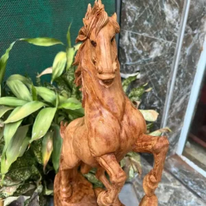 nhat-ma-phi-G6432-4 Tượng Nhất Mã Phi Thiên Gỗ Ngọc Am Thơm Nức Hàng Kỹ Nét Liền Khối G6432