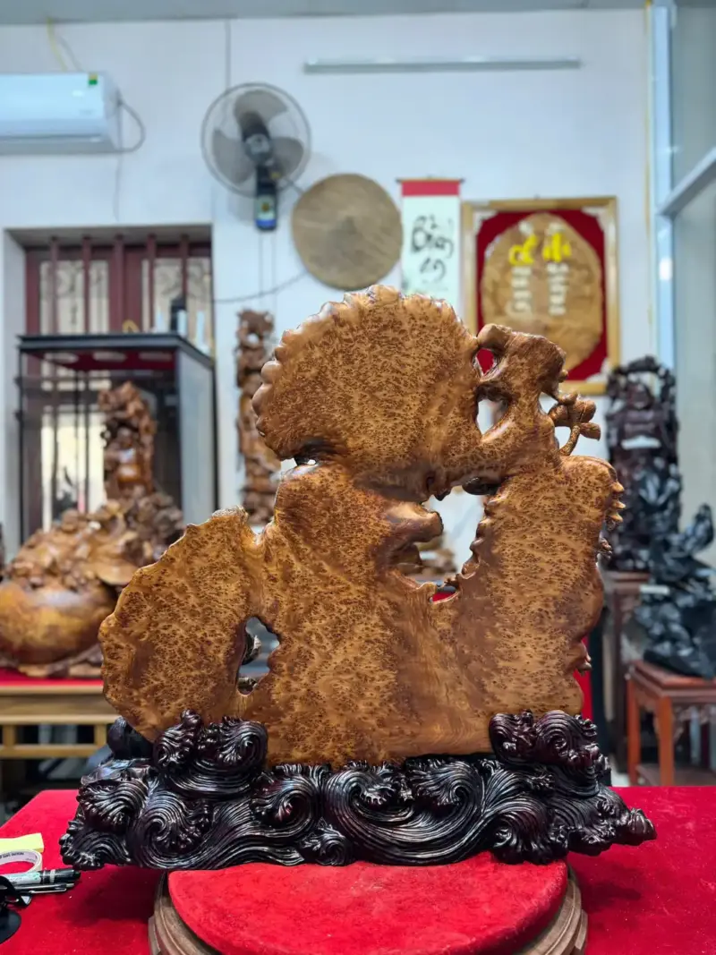 phat-ba-ung-ai-sen-go-nu-ngoc-G5473-7 Tượng Phật Bà Đứng Đài Sen Gỗ Nu Ngọc Am Kín Nu Hàng Đẹp Nghệ Nhân Chế Tác Liền Khối G5473