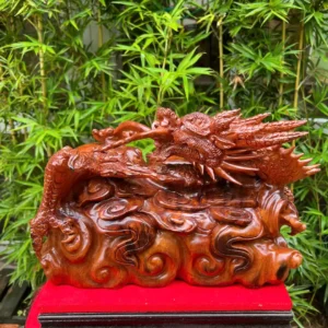 rong-nu-ngoc-G6254-2 Tượng Rồng Nu Ngọc Am Liền Khối Tặng Kèm Kỷ Như Hình G6254