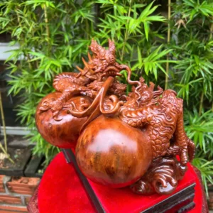 rong-nu-ngoc-G6254-3 Tượng Rồng Nu Ngọc Am Liền Khối Tặng Kèm Kỷ Như Hình G6254