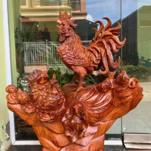 sale-gia-inh-G5783-1 Tượng Gia Đình Gà Hương Ta To Đẹp G5783