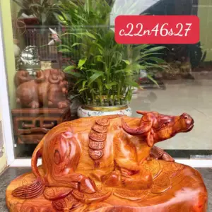 sale-trau-huong-G5635-1 Tượng Trâu Hương Ta To Đẹp Liền Khối G5635