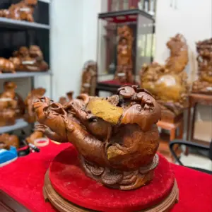 sam-chun-sun-G5349-2 Tượng Sâm Chun Sụn Hương Ta Ôm Đá Liền Khối G5349