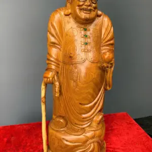 thuong-gia-tai-loc-go-huong-ta-G5786-4 Tượng Thương Gia Tài Lộc Gỗ Hương Ta Liền Khối G5786