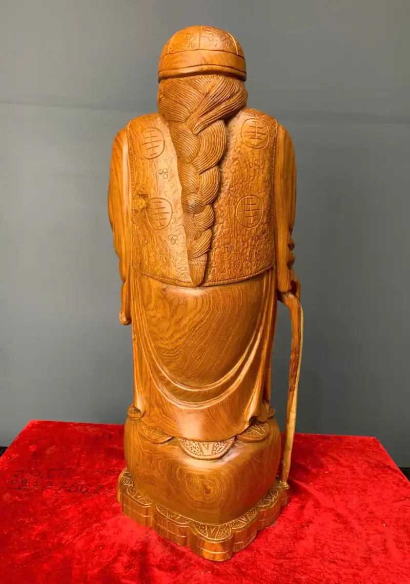thuong-gia-tai-loc-go-huong-ta-G5786-5 Tượng Thương Gia Tài Lộc Gỗ Hương Ta Liền Khối G5786