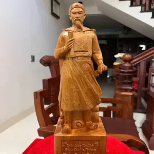 tran-quoc-tuan-G5569-2 Tượng Trần Quốc Tuấn Ngọc Am Liền Khối G5569