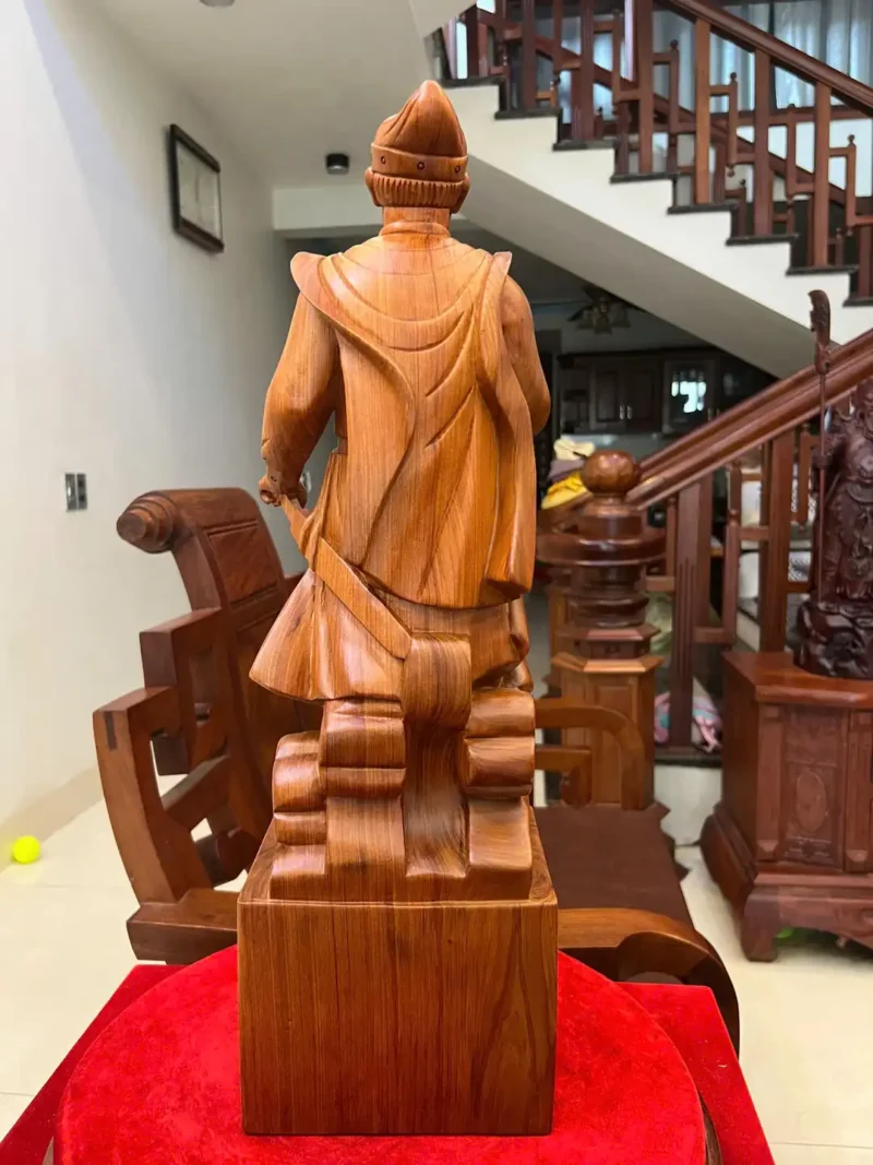 tran-quoc-tuan-G6039-4 Tượng Trần Quốc Tuấn Hương Đá Liền Khối G6039