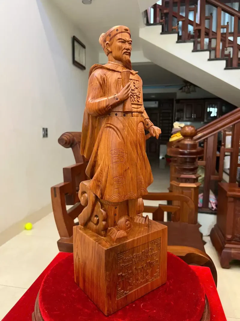 tran-quoc-tuan-G6039-5 Tượng Trần Quốc Tuấn Hương Đá Liền Khối G6039