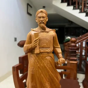 tran-quoc-tuan-G6446-3 Tượng Trần Quốc Tuấn Ngọc Am Liền Khối G6446