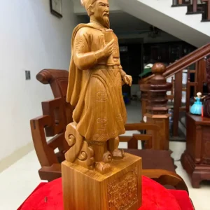 tran-quoc-tuan-G6446-4 Tượng Trần Quốc Tuấn Ngọc Am Liền Khối G6446