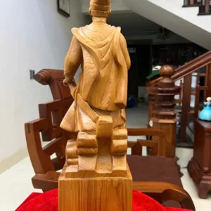 tran-quoc-tuan-G6446-5 Tượng Trần Quốc Tuấn Ngọc Am Liền Khối G6446