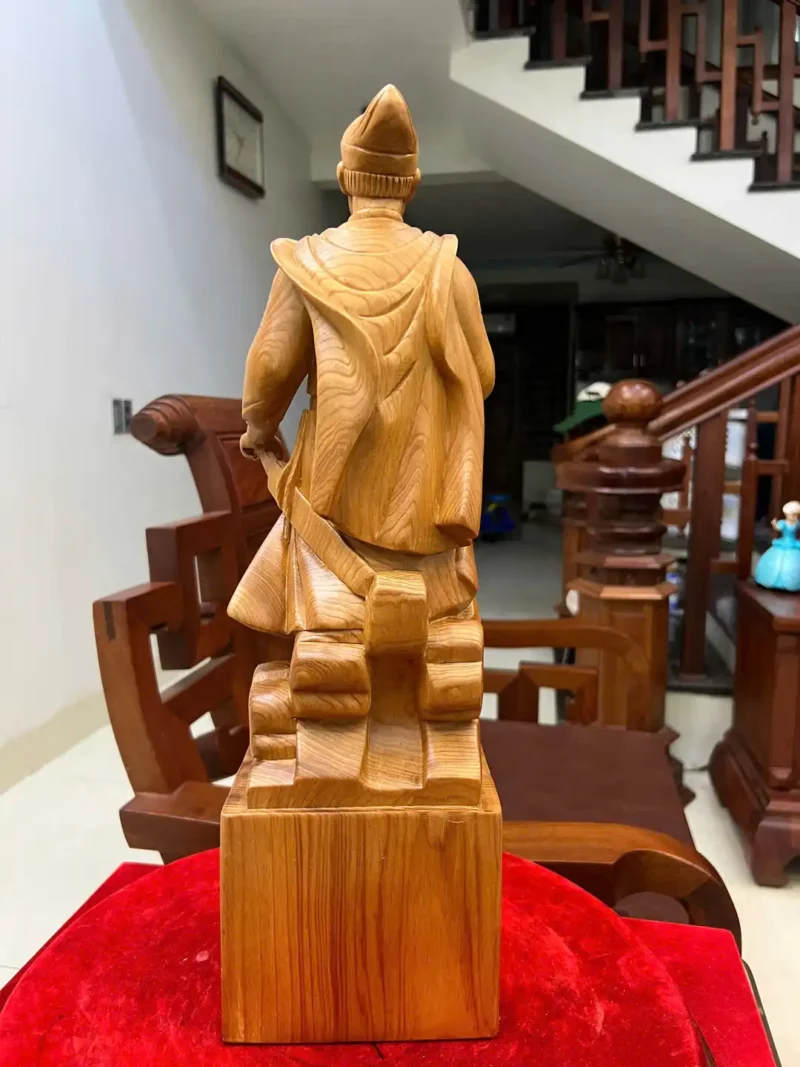 tran-quoc-tuan-G6446-5 Tượng Trần Quốc Tuấn Ngọc Am Liền Khối G6446
