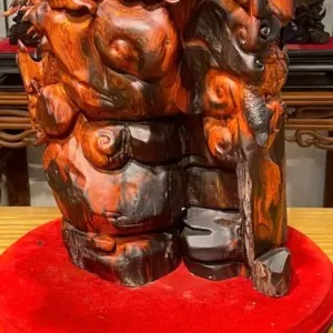 Tượng Quan Công Gỗ Trắc Cao 102cm