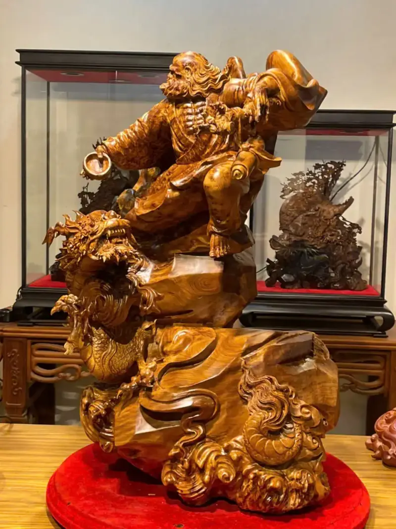 Tượng Đạt Ma Bay Cao 70cm